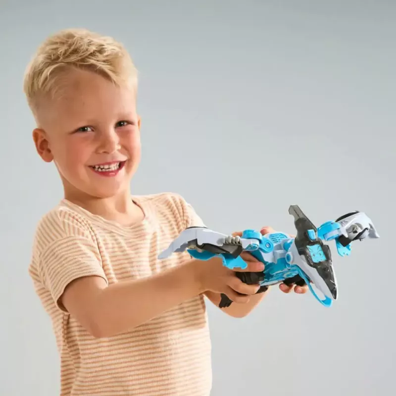 Transforming Toy VTech Switch & Go Dinos Fire Pterotactyl — VTech model 80-572804, electronic transforming dinosaur/vehicle