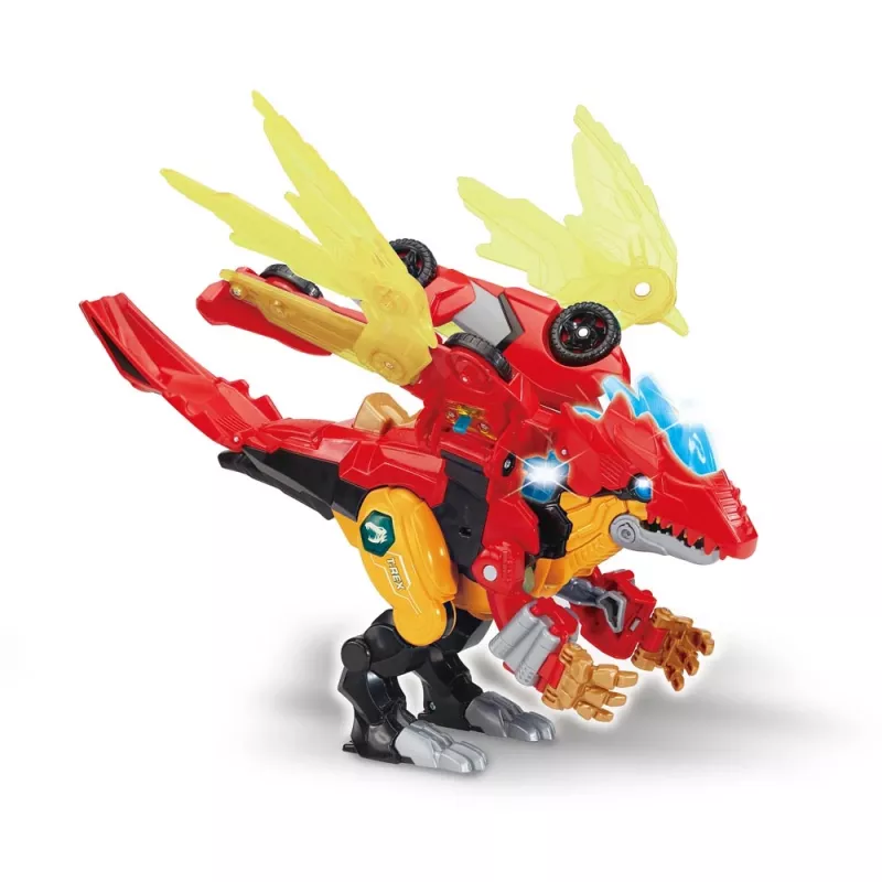 Toy figure VTech Switch & Go Combo Mega Dragon — transforming vehicle-to-dragon playset
