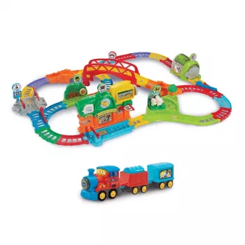 Toy playset VTech Tut Tut Baby Speedster - Colorful Station, interactive sounds and music