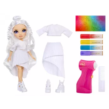 Rainbow High Air Brush & Create Fashion Dolls - Purple Eyes, Fashion doll, Female, 4 yr(s), Boy/Girl, Multicolour