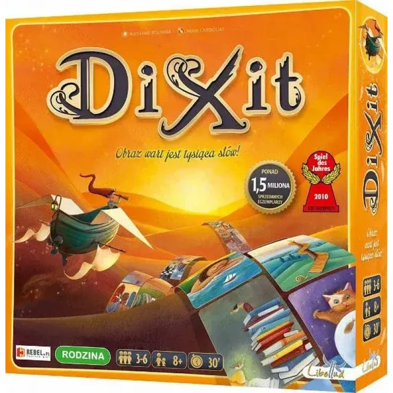 Board game Rebel Dixit (Rebel) with 84 illustrated cards — 16721