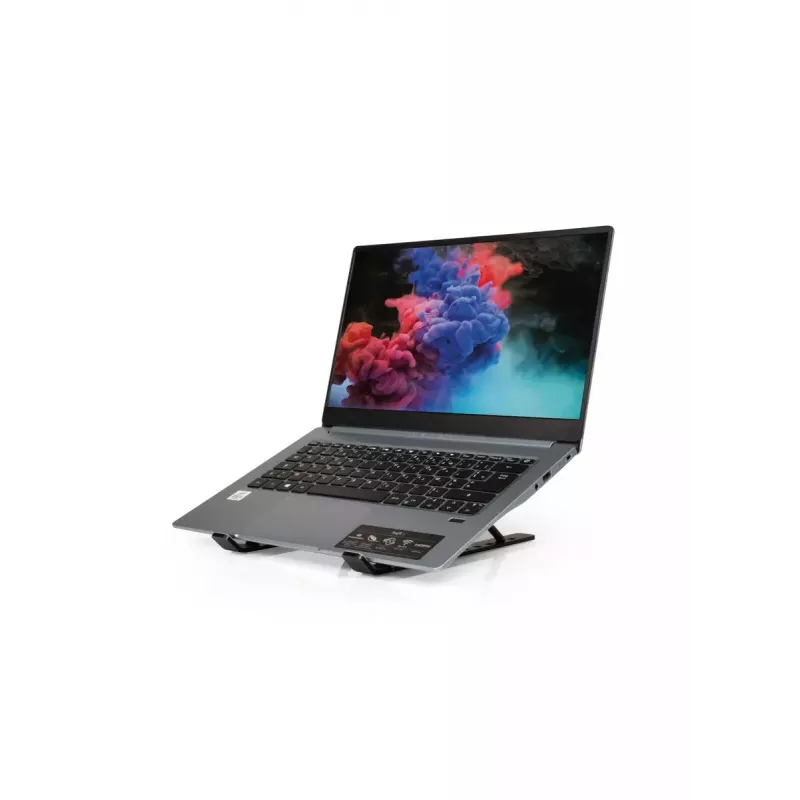 Laptop stand Port Designs 901107 Black Aluminium 39.6 cm