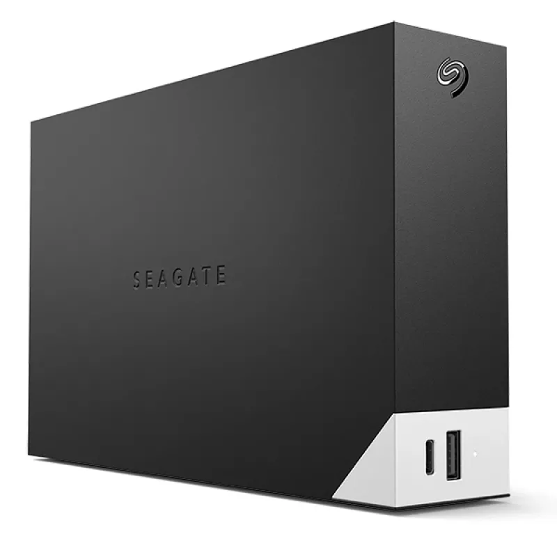Seagate One Touch Hub external hard drive 8 TB USB Type-A / USB Type-C 3.2 Gen 1 (3.1 Gen 1) Black, Grey