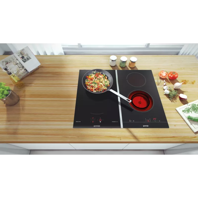 Gorenje Glaskeramisk häll ECT322BCSC, Black, Built-in, Ceramic hob, Glass-ceramic, 2 zone(s), 2 zone(s)