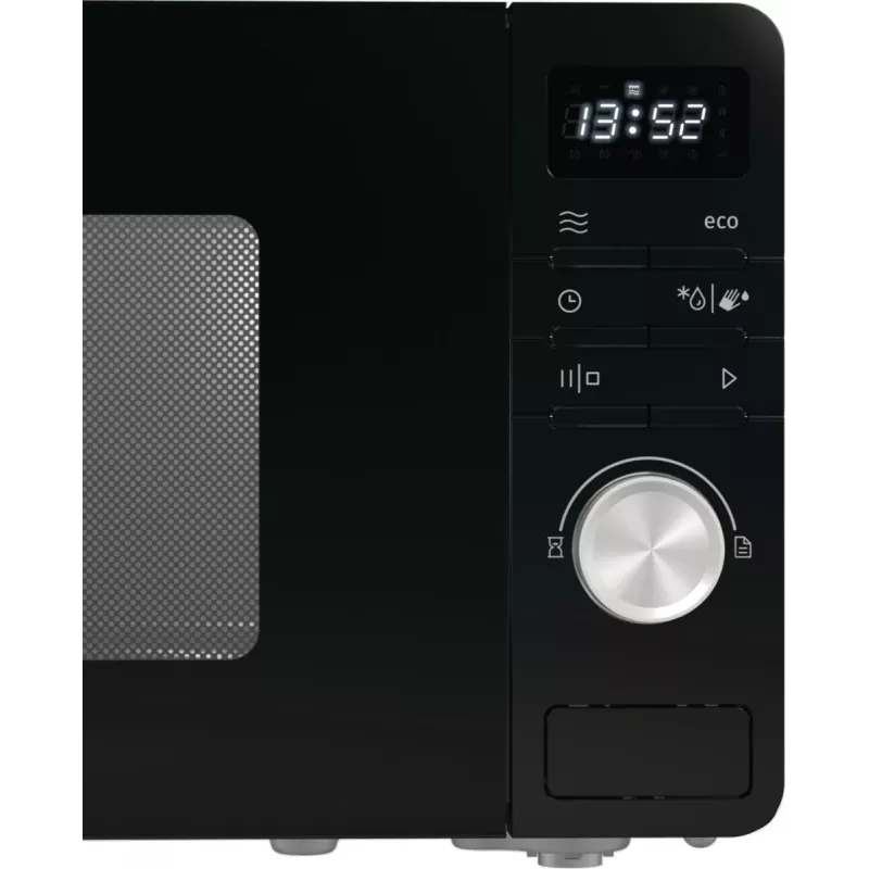 Gorenje Mikrovågsugn MO20A3B, Countertop, Solo microwave, 20 L, 800 W, Built-in display, LED