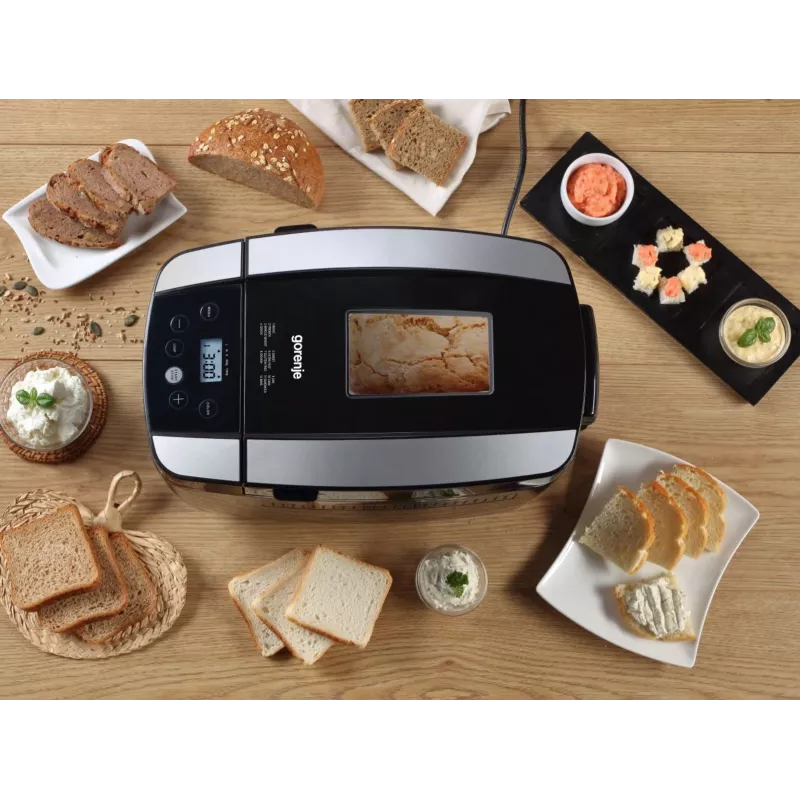 Gorenje BM1210BK bread maker 800 W Black, Grey