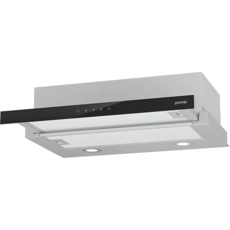Gorenje TH64E3SGB cooker hood Semi built-in (pull out) Stainless steel 350 m³/h