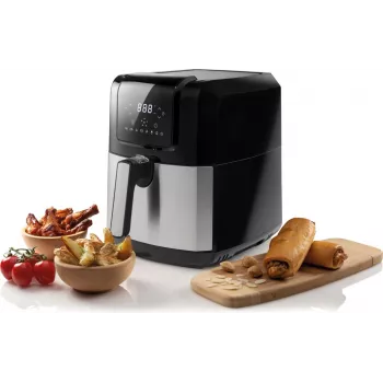 Gorenje AF1700DB Single 5 L Built-in 1700 W Hot air fryer Black, Metallic