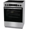 Gorenje GECS6C70XC cooker Freestanding cooker Electric Coil hob Stainless steel