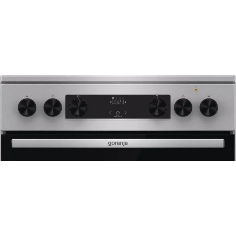 Gorenje GECS6C70XC cooker Freestanding cooker Electric Coil hob Stainless steel