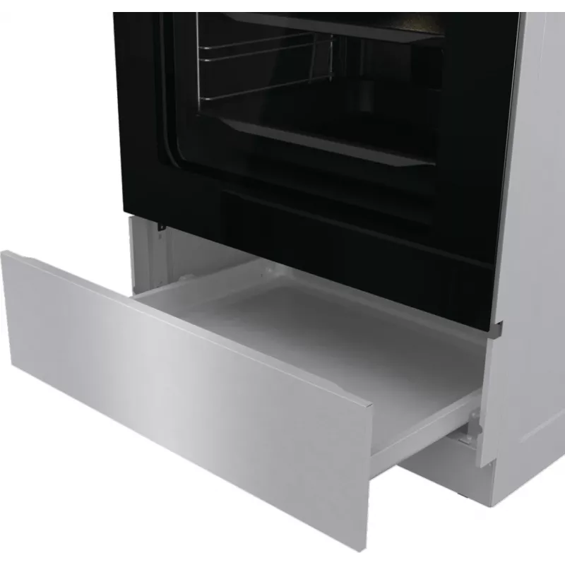 Gorenje GECS6C70XC cooker Freestanding cooker Electric Coil hob Stainless steel