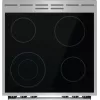 Gorenje GECS6C70XC cooker Freestanding cooker Electric Coil hob Stainless steel