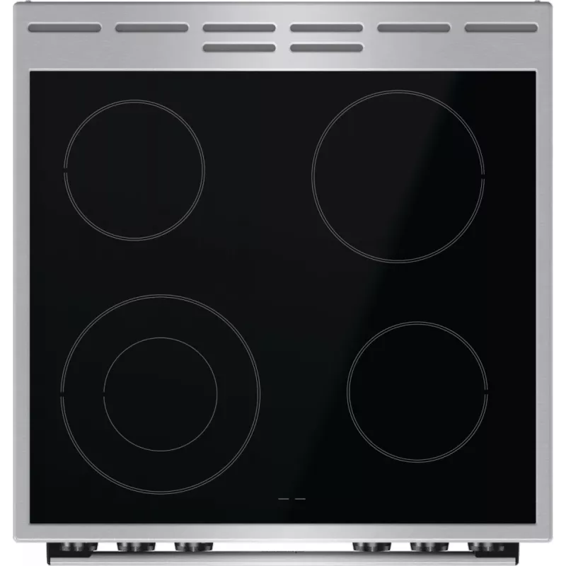 Gorenje GECS6C70XC cooker Freestanding cooker Electric Coil hob Stainless steel