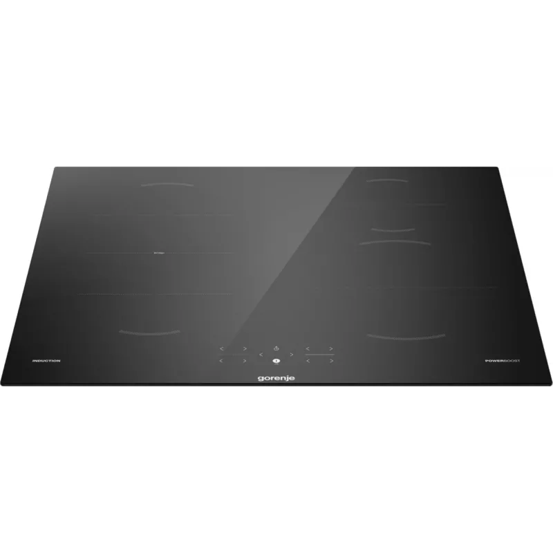 Gorenje Induktionshäll GI6421BSC, Black, Built-in, 59.5 cm, Zone induction hob, Glass-ceramic, 4 zone(s)