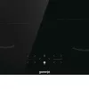 Gorenje Induktionshäll GI6421BSC, Black, Built-in, 59.5 cm, Zone induction hob, Glass-ceramic, 4 zone(s)