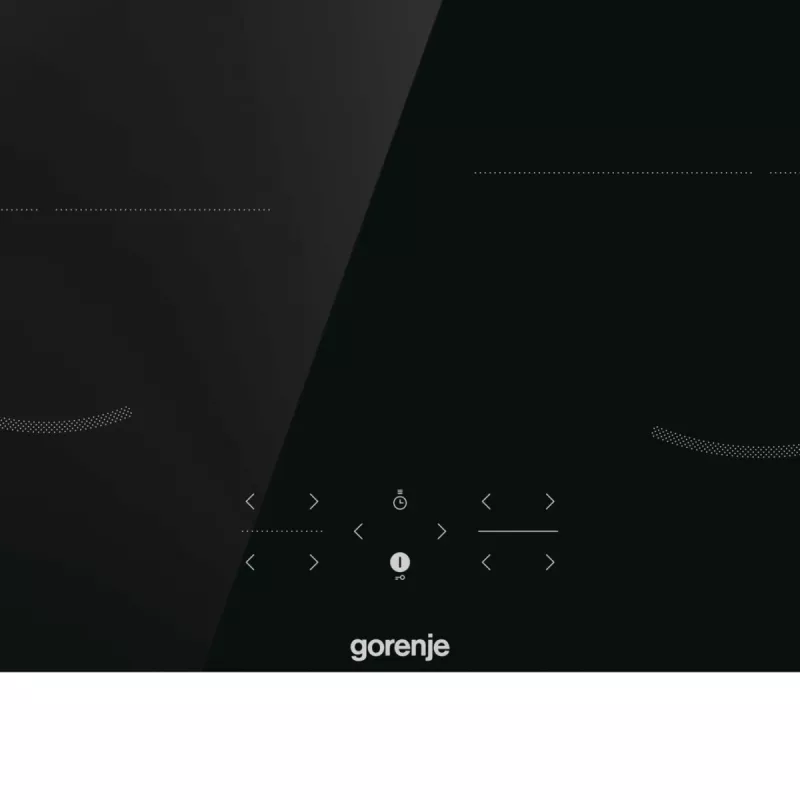 Gorenje Induktionshäll GI6421BSC, Black, Built-in, 59.5 cm, Zone induction hob, Glass-ceramic, 4 zone(s)