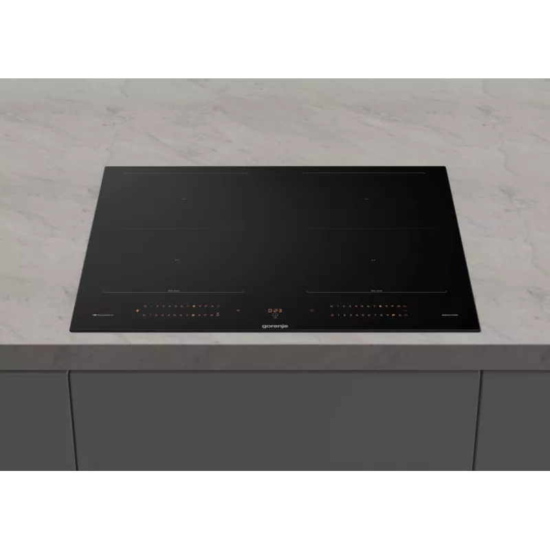 Gorenje Induktionshäll GI6443BSCWF, Black, Built-in, 60 cm, Zone induction hob, Glass-ceramic, 4 zone(s)
