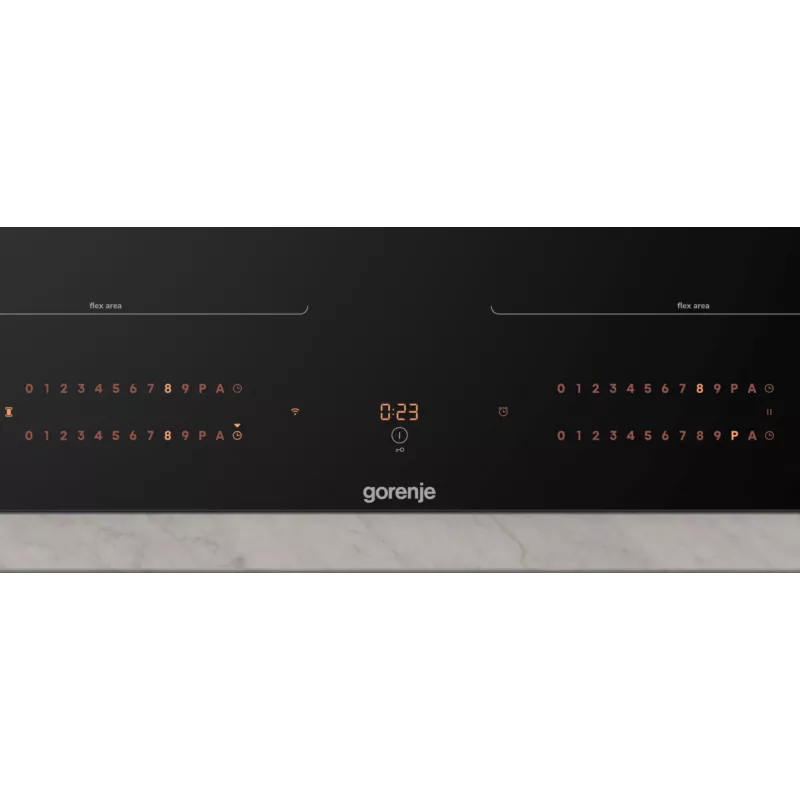 Gorenje Induktionshäll GI6443BSCWF, Black, Built-in, 60 cm, Zone induction hob, Glass-ceramic, 4 zone(s)