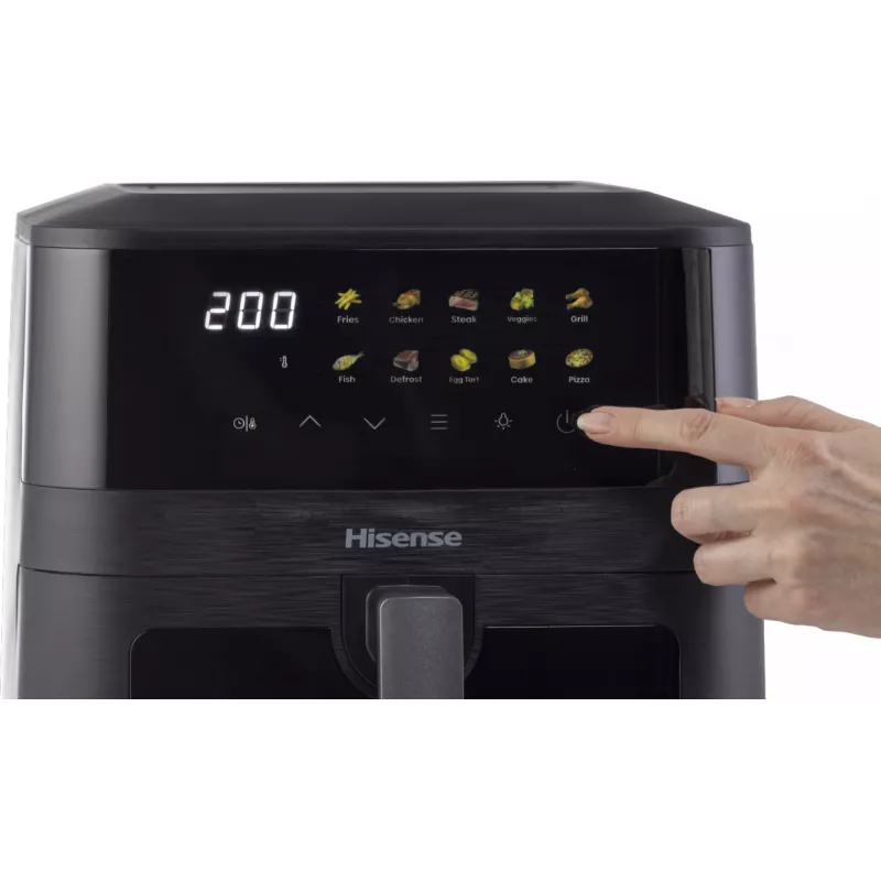 Hisense HAF2100DCD Single 7.7 L 2100 W Hot air fryer Black