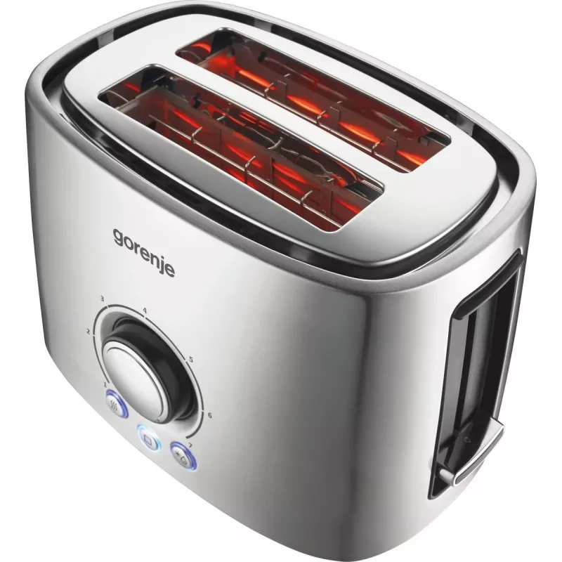 Gorenje T1000E 7 2 slice(s) 1000 W Stainless steel