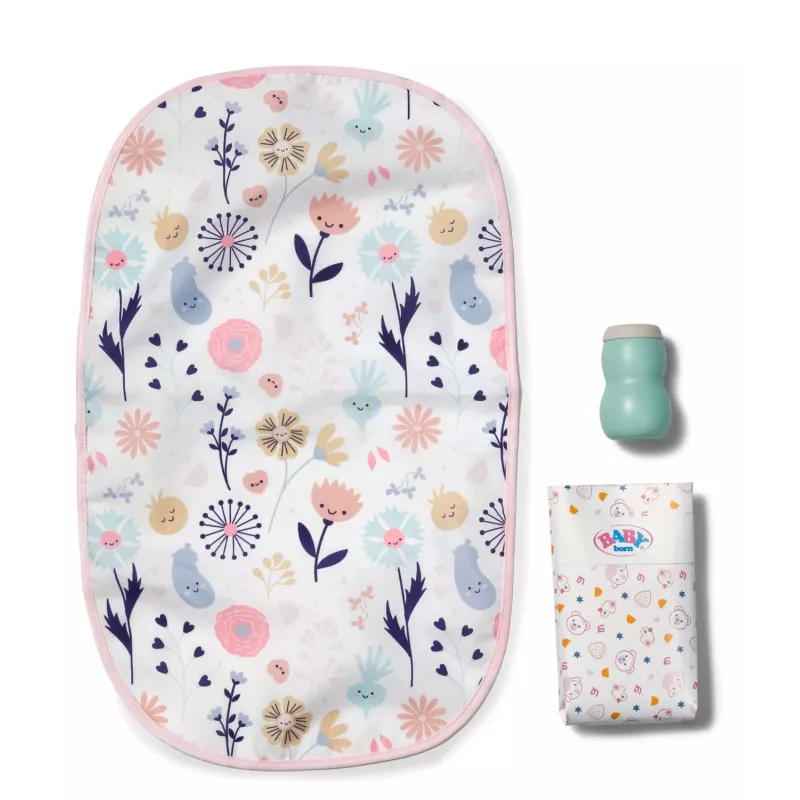 BABY born Changing Bag Flower Doll diaper bag