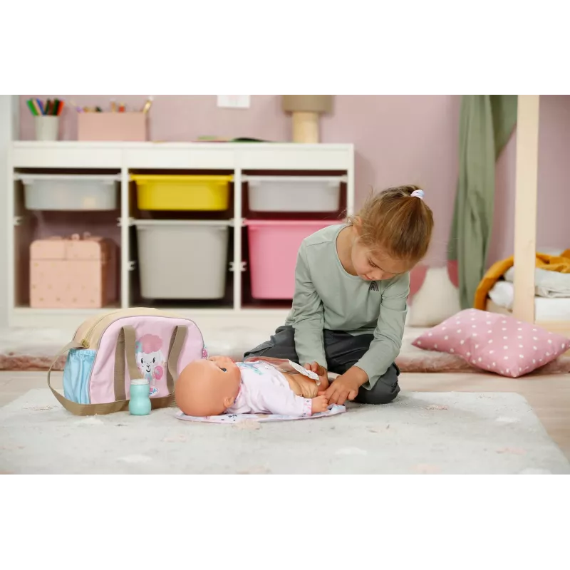 BABY born Changing Bag Flower Doll diaper bag