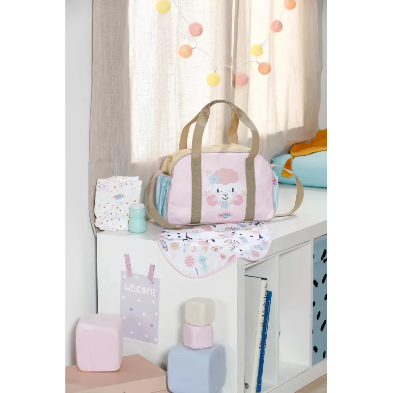 BABY born Changing Bag Flower Doll diaper bag