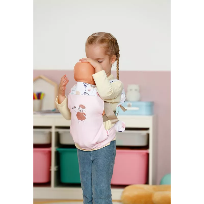BABY born Baby Carrier Flower Doll carrier