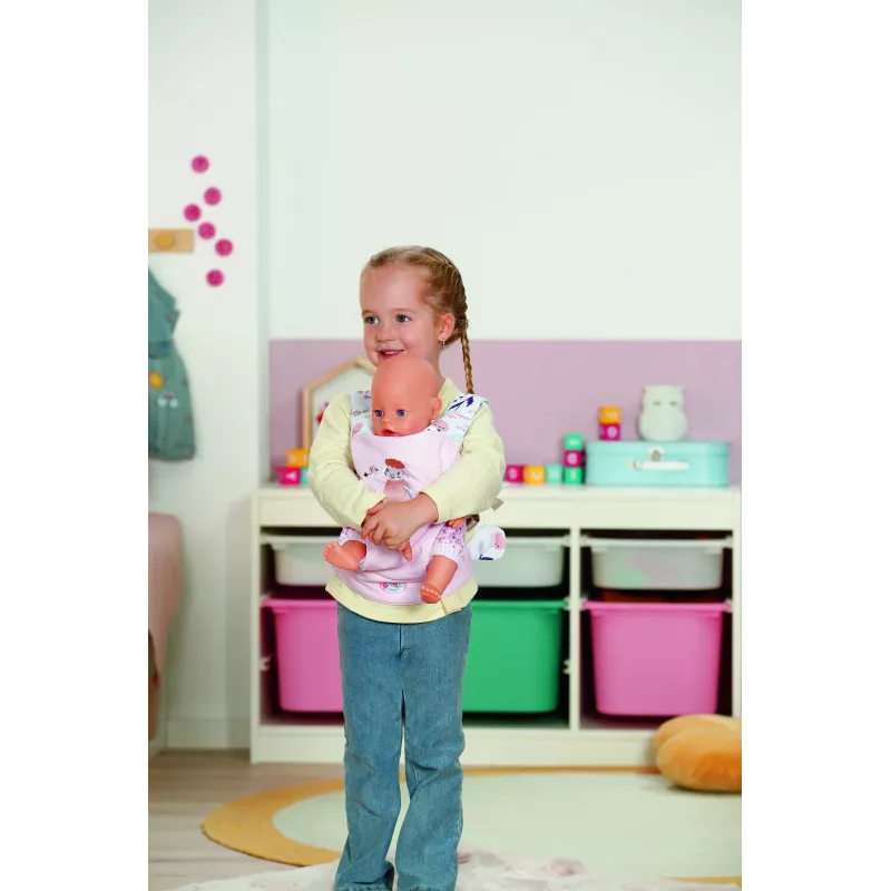 BABY born Baby Carrier Flower Doll carrier