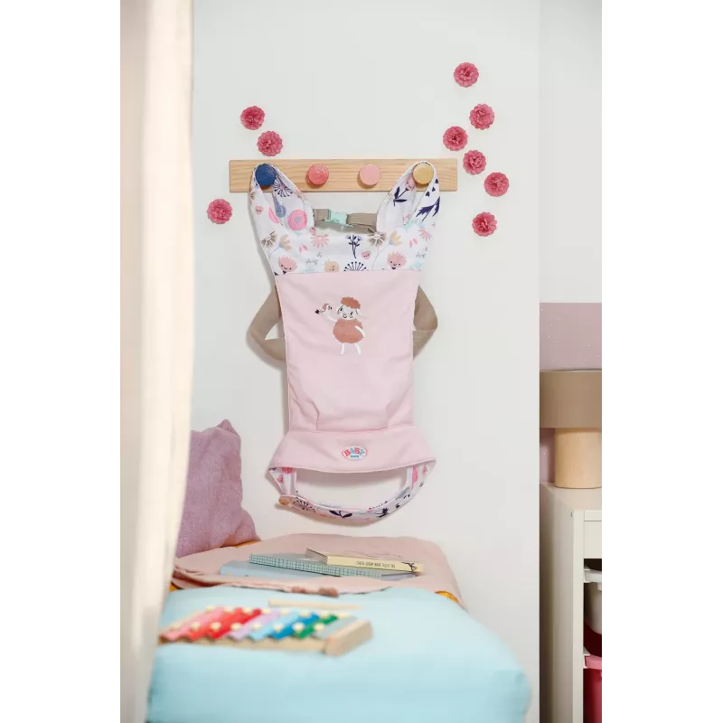 BABY born Baby Carrier Flower Doll carrier