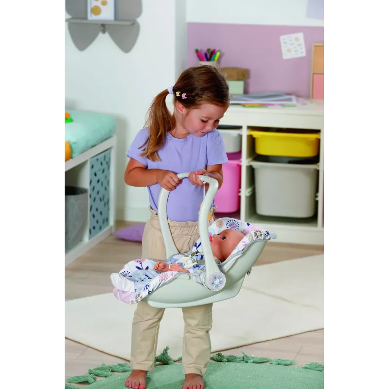 BABY born Comfort Seat Flower Doll travel seat