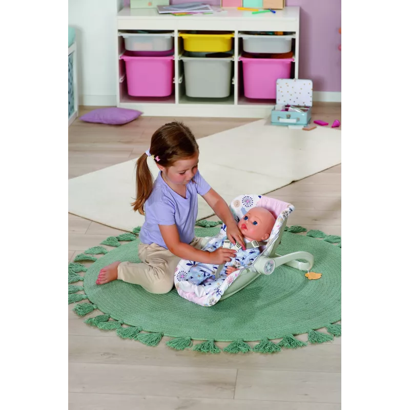 BABY born Comfort Seat Flower Doll travel seat