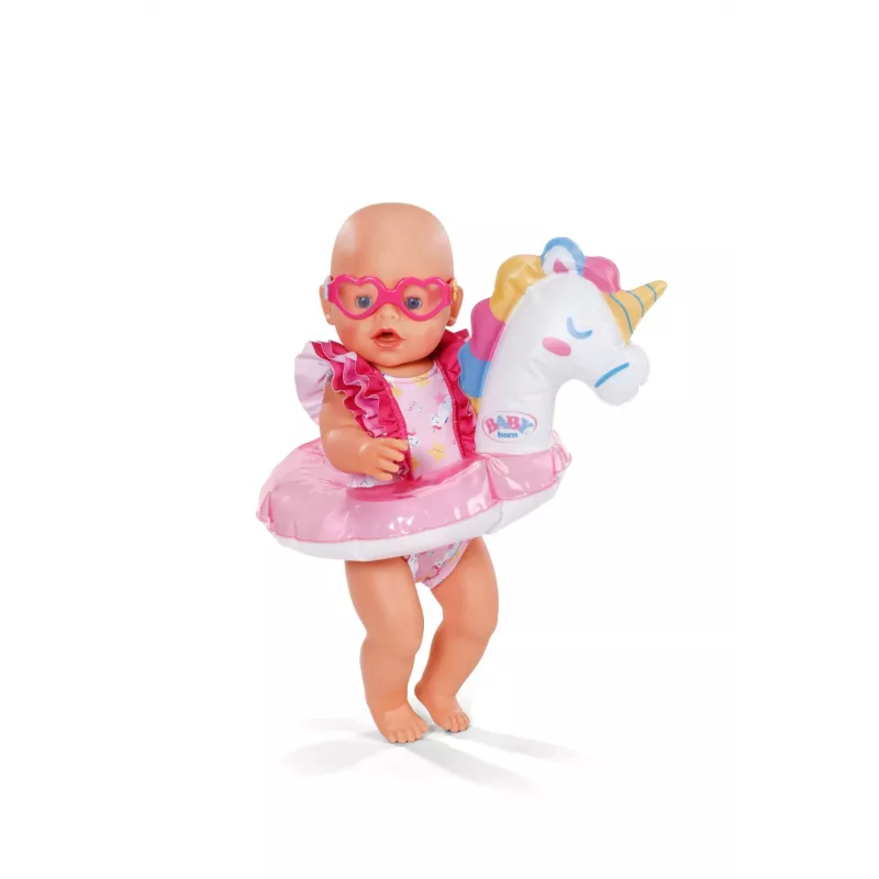 BABY born Swim Set Unicorn 43cm, Doll swimwear, 3 yr(s)