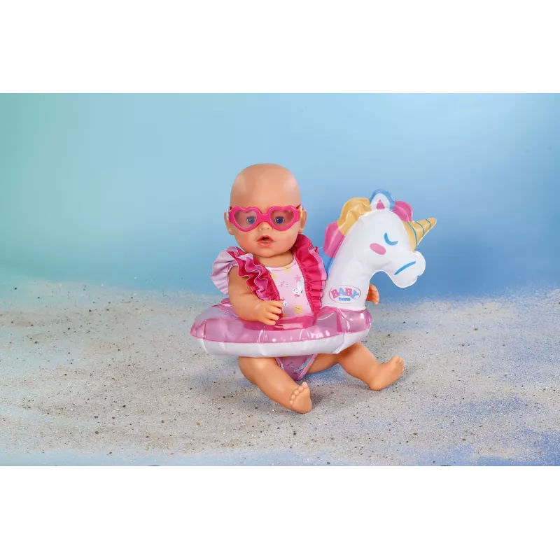 BABY born Swim Set Unicorn 43cm, Doll swimwear, 3 yr(s)
