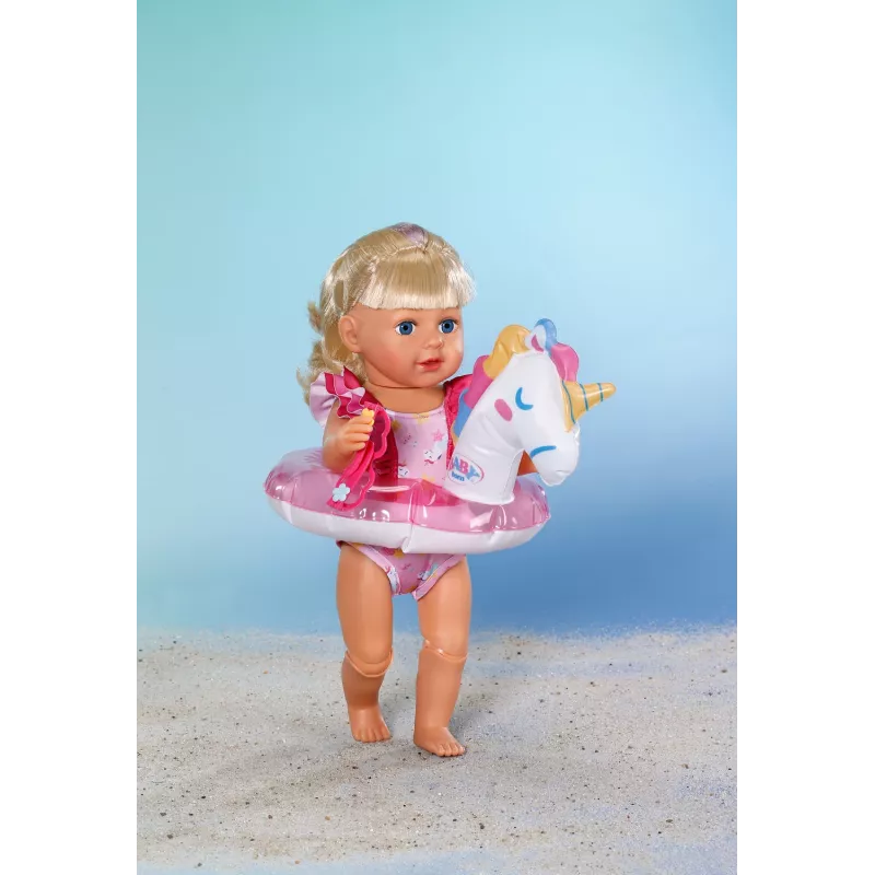 BABY born Swim Set Unicorn 43cm, Doll swimwear, 3 yr(s)