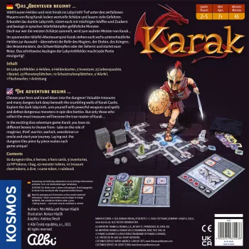 Kosmos Karak Board game Role-playing
