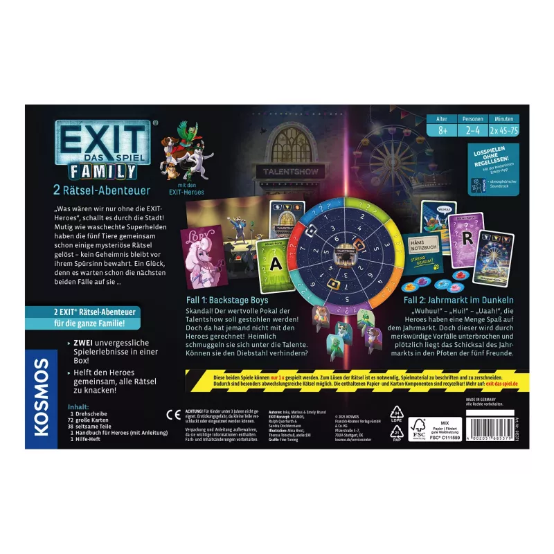 Kosmos 68537 board/card game Board game Puzzle