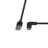 Lindy 1.5m USB 3.2 Type A to C Cable, 90° Right Angle, 10Gbps