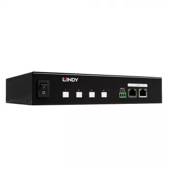 Lindy 32622 power distribution unit (PDU) 4 AC outlet(s) 1U Black