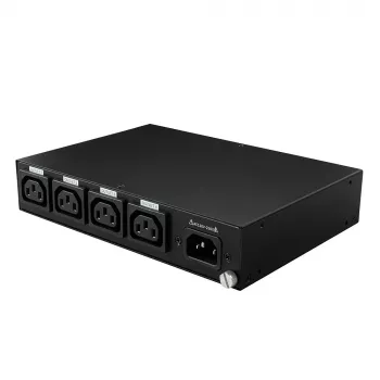 Lindy 32622 power distribution unit (PDU) 4 AC outlet(s) 1U Black