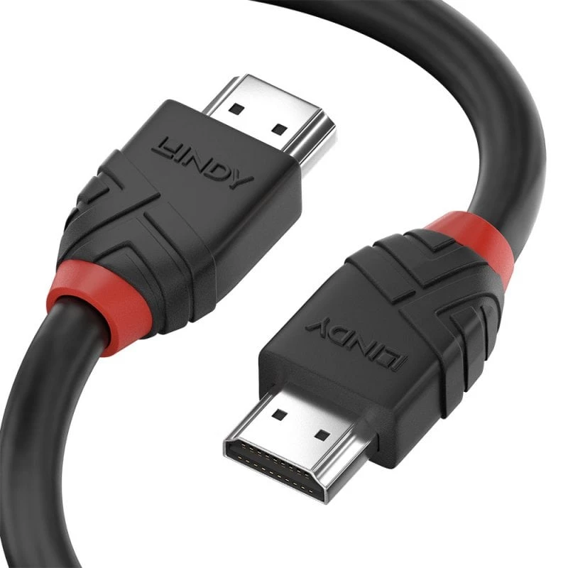 Lindy 7.5m 8K60Hz HDMI Cable, Black Line, 7.5 m, HDMI Type A (Standard), HDMI Type A (Standard), 48 Gbit/s, Black