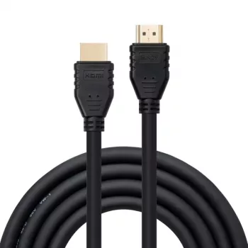 Lindy 0.5m 4K60Hz HDMI Cable, Flexible, 0.5 m, HDMI Type A (Standard), HDMI Type A (Standard), 18 Gbit/s, Black