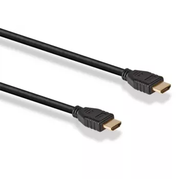 Lindy 0.5m 4K60Hz HDMI Cable, Flexible, 0.5 m, HDMI Type A (Standard), HDMI Type A (Standard), 18 Gbit/s, Black