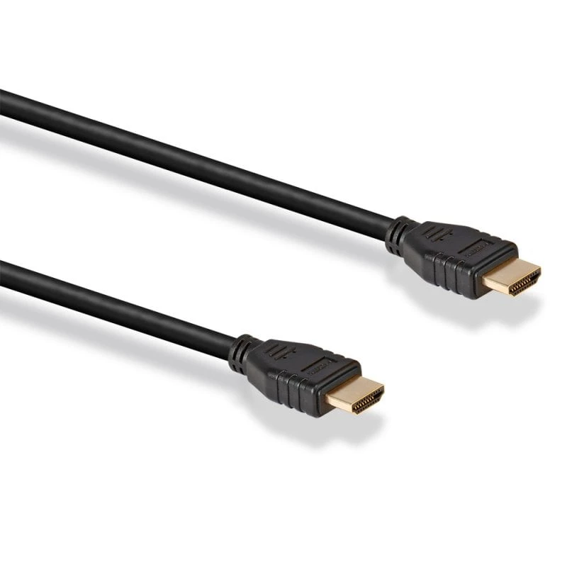 Lindy 0.5m 4K60Hz HDMI Cable, Flexible, 0.5 m, HDMI Type A (Standard), HDMI Type A (Standard), 18 Gbit/s, Black