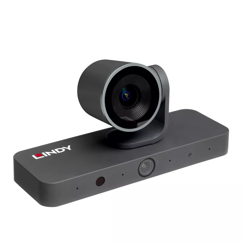 Lindy 38422 video conferencing camera 8 MP Black 3840 x 2160 pixels 30 fps