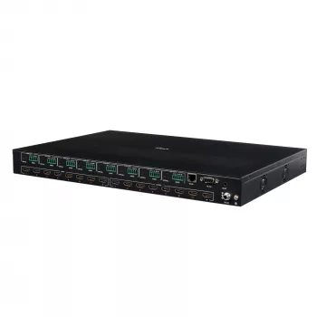 Lindy 38434 matrix switcher Scaling matrix switcher Built-in display