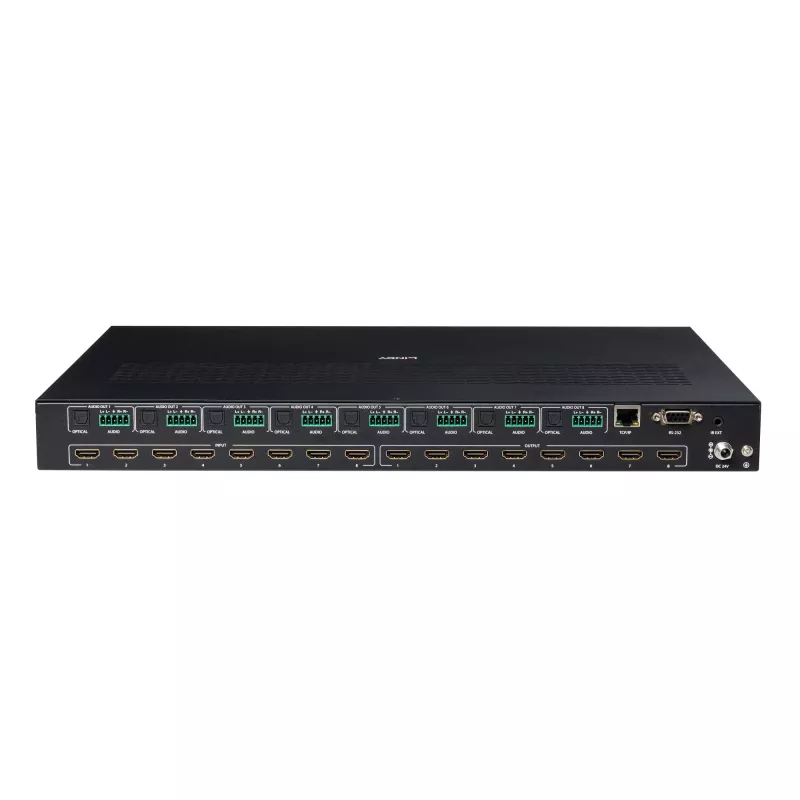 Lindy 38434 matrix switcher Scaling matrix switcher Built-in display