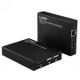 Lindy HDMI, KVM & IR over IP Extender, Transmitter & receiver, Wired, 150 m, Cat5e, Cat6, Black, Metal
