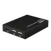 Lindy HDMI, KVM & IR over IP Extender, Receiver, Transmitter & receiver, Wired, 150 m, Cat5e, Cat6, Black, Metal