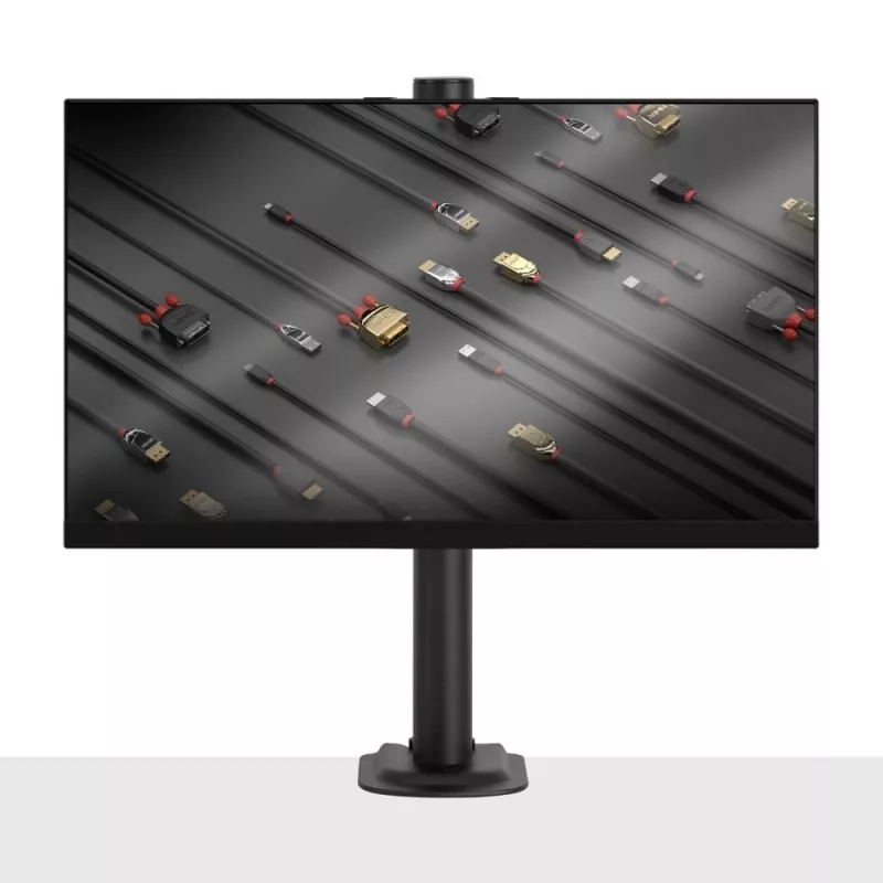 Lindy Stubby Fixed Display Mount, 8 kg, 33 cm (13 inch), 81.3 cm (32 inch), 75 x 75 mm, 100 x 100 mm, Black